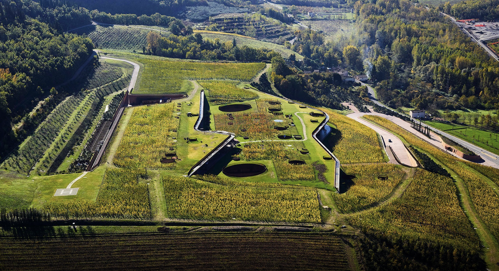Cave Antinori nel Chianti Classico - Pietro Savorelli e Associati - Architecture - Urbanisme - Intégration - Nature - Ville