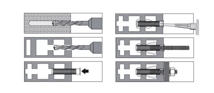 Ancrage - architecture - construction