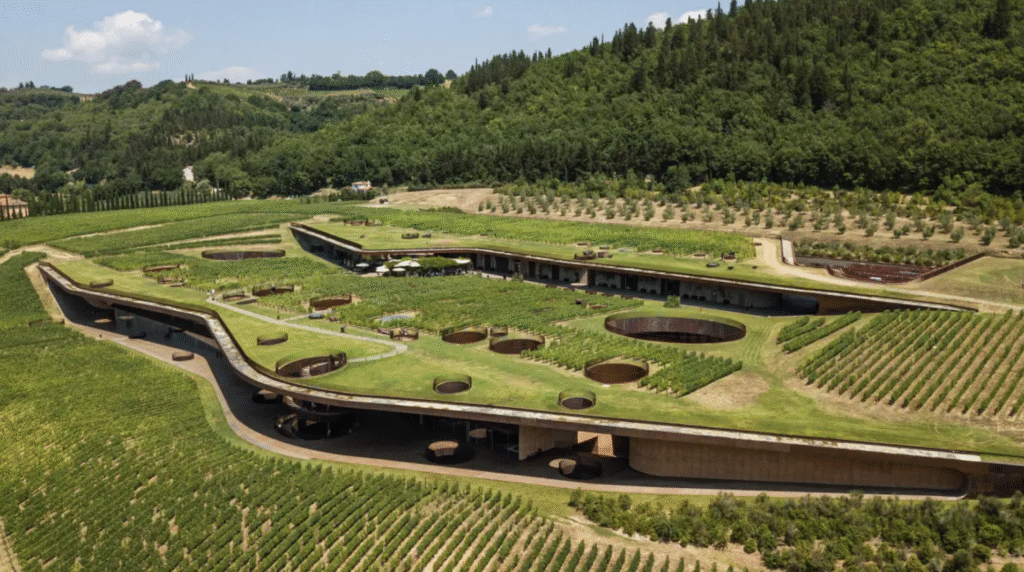 Cave Antinori nel Chianti Classico - Pietro Savorelli e Associati