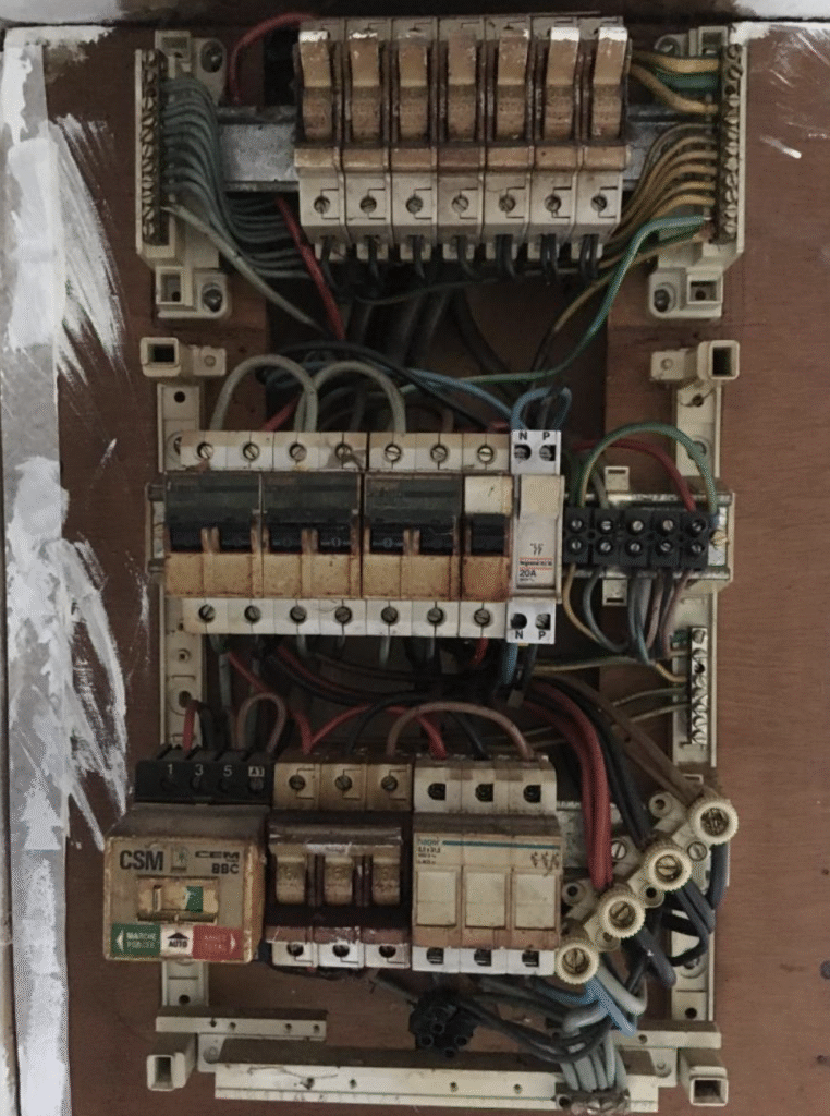 Mise aux normes, tableau électrique