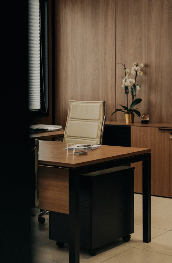 Bureau travail affaires