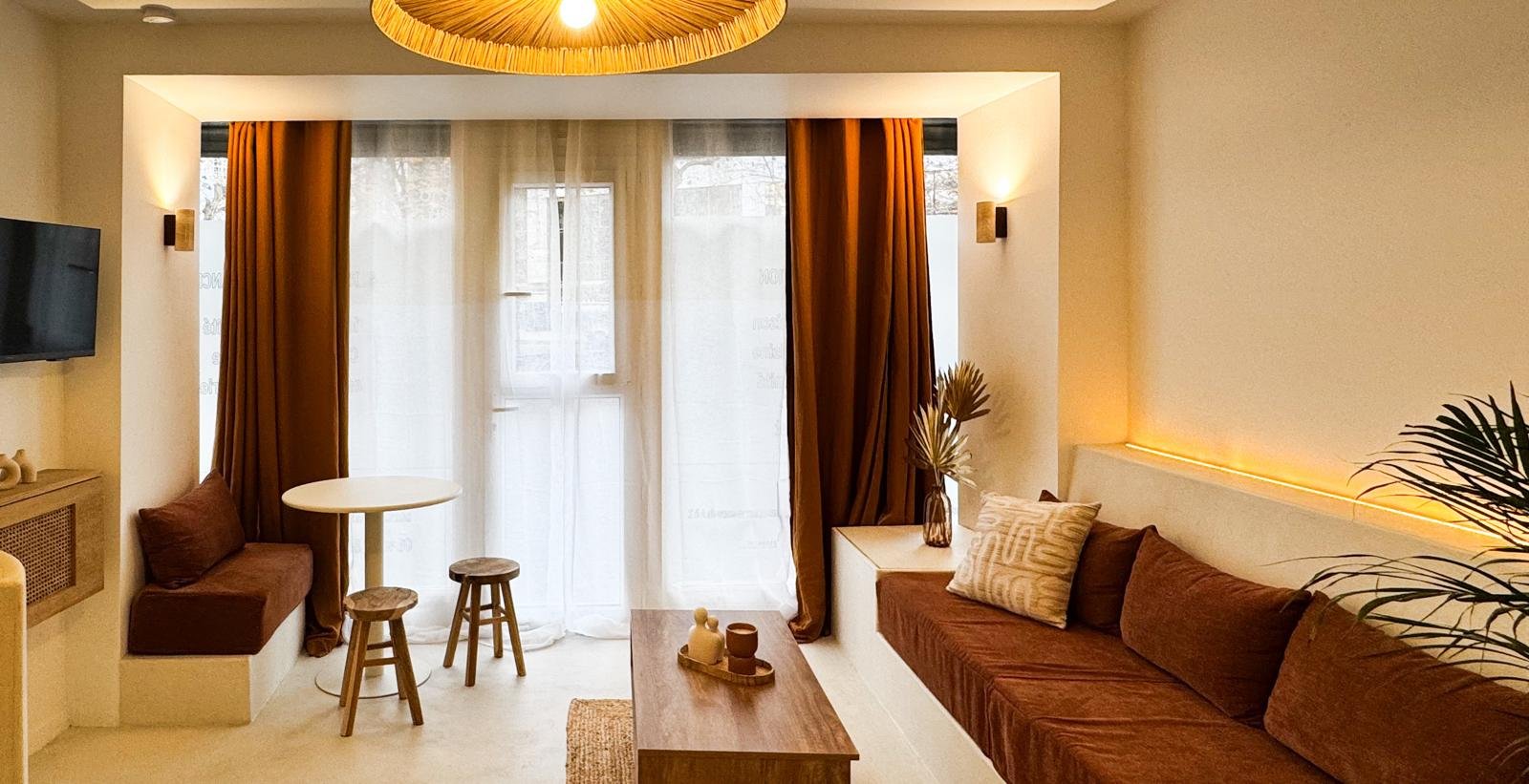 Rénovation local commercial en Airbnb